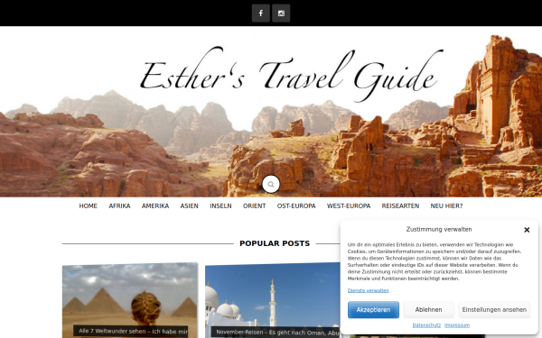 esthers-travel-guide.com