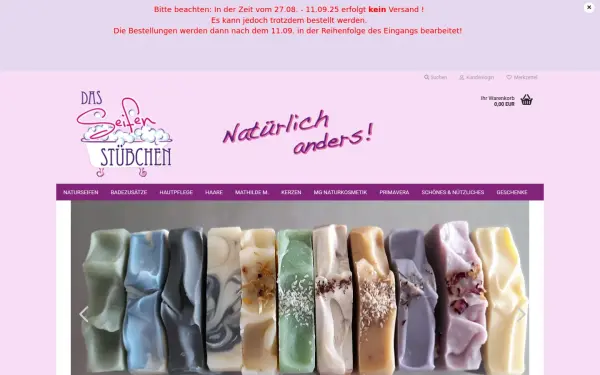 www.dasseifenstuebchen.de