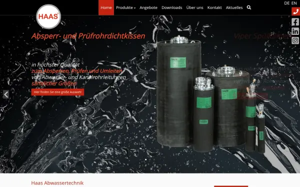 www.haas-abwassertechnik.de