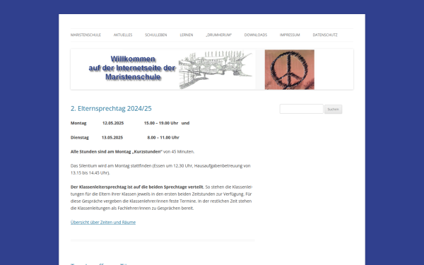 maristenschule.de