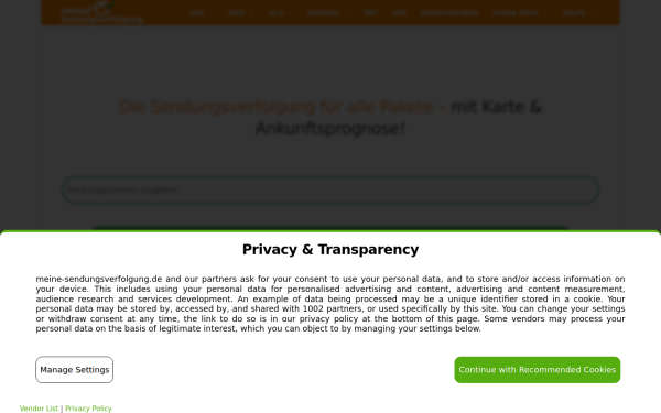 www.meine-sendungsverfolgung.de