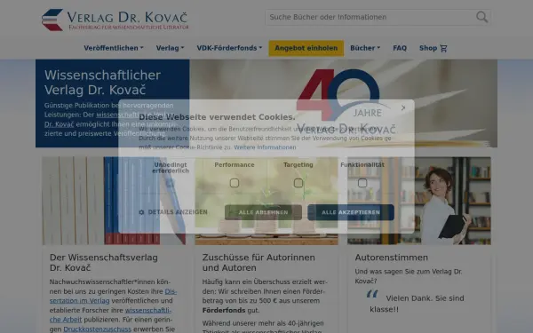 www.verlagdrkovac.de