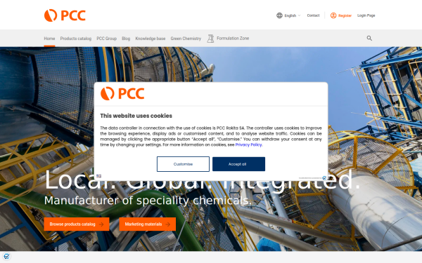 www.products.pcc.eu