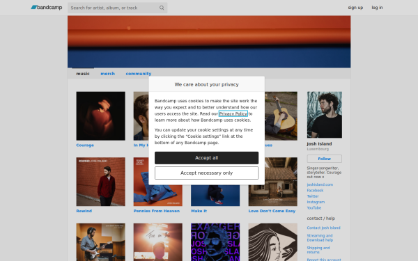 joshisland.bandcamp.com