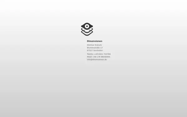 www.dimensionen.de