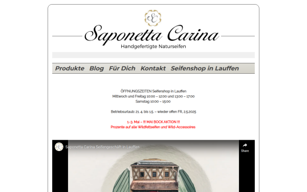 www.saponetta-carina.com