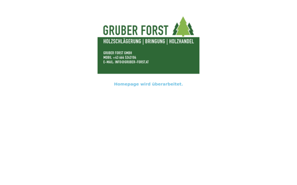 gruber-forst.at