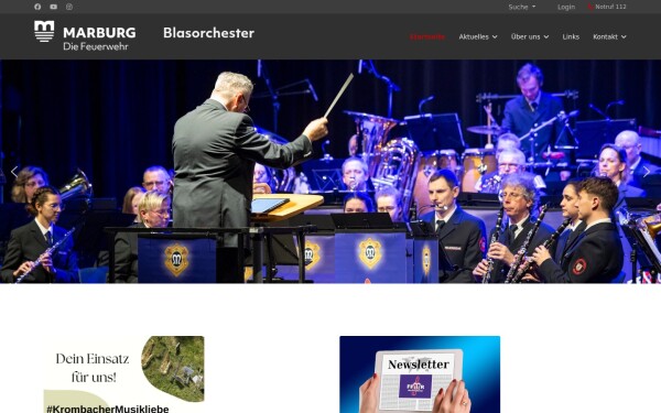 blasorchester-marburg.de
