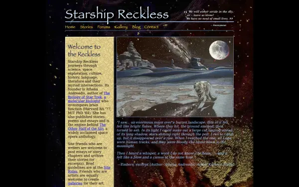 starshipreckless.com