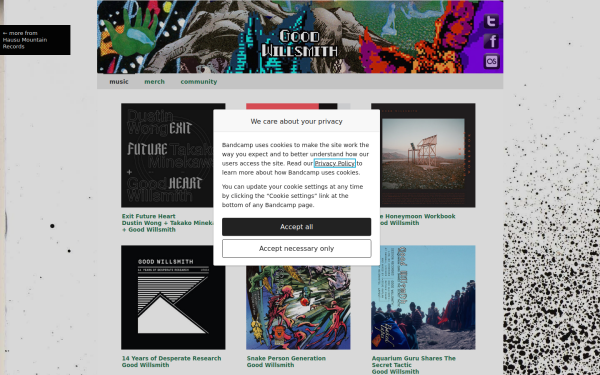 goodwillsmith.bandcamp.com