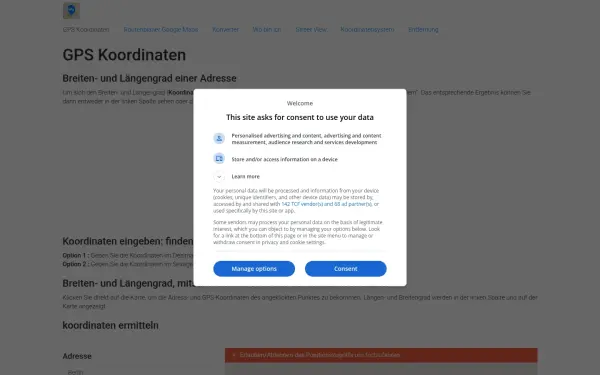 www.gpskoordinaten.de