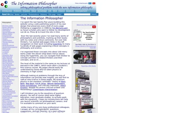 informationphilosopher.com