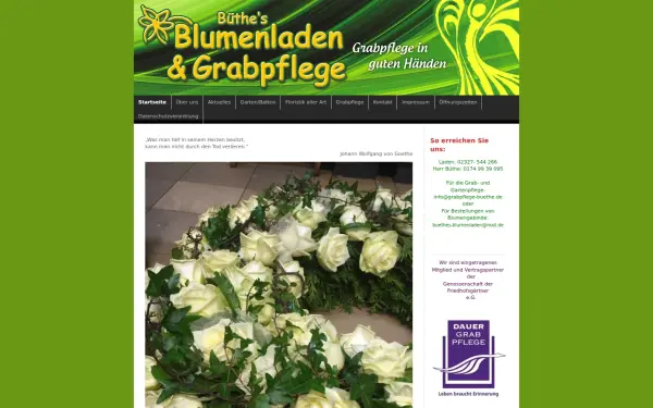 www.grabpflege-buethe.de