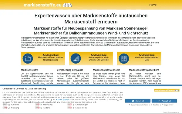 www.markisenstoffe.eu