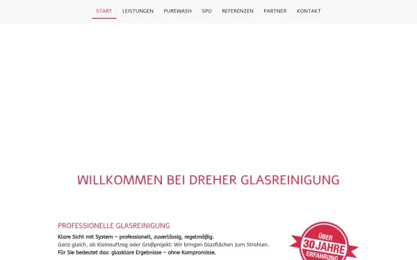 www.dreher-glasreinigung.de