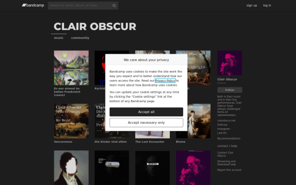 clairobscur.bandcamp.com