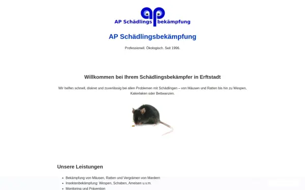 ap-schaedlingsbekaempfung.de