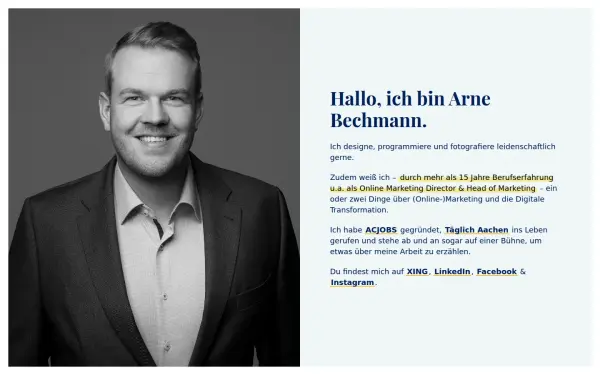 www.arnebechmann.de