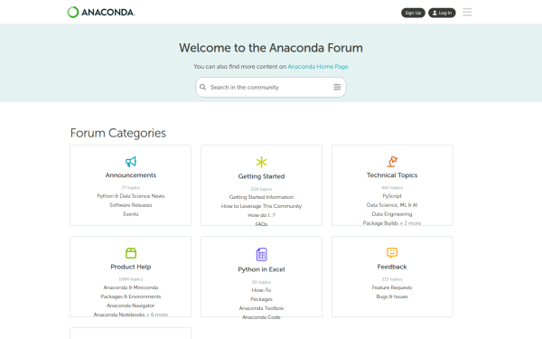 forum.anaconda.com