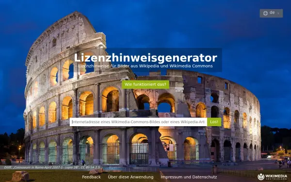 lizenzhinweisgenerator.de