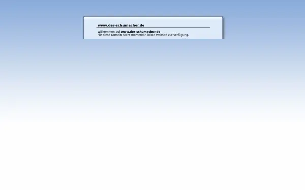 www.der-schumacher.de