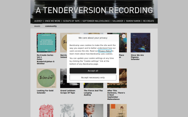 tenderversion.bandcamp.com