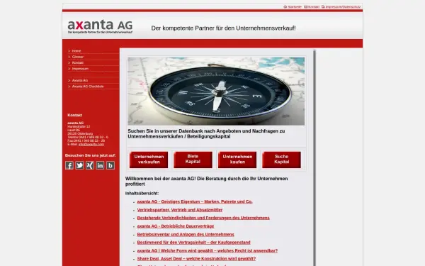 www.axanta-unternehmensverkauf.de