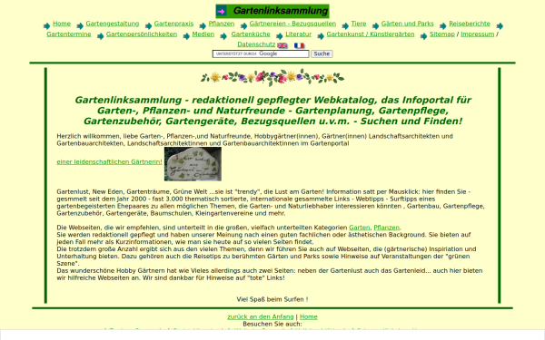 www.gartenlinksammlung.de