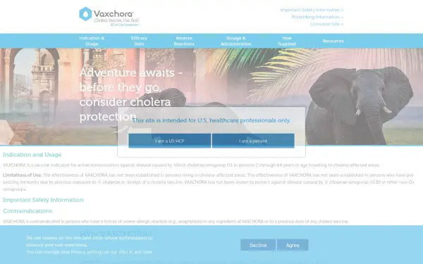 vaxchora.com