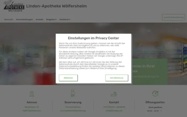 www.linden-apotheke-woelfersheim.de
