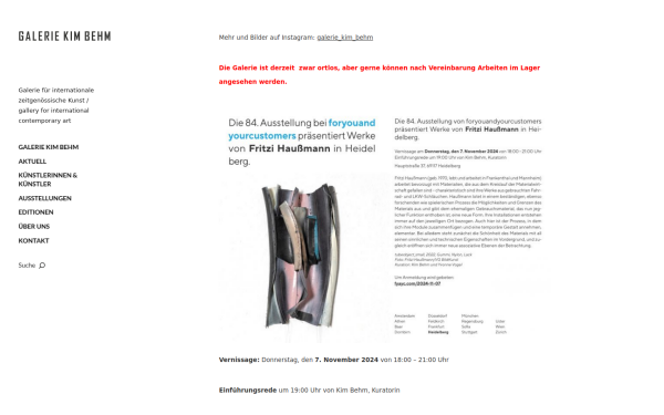 galeriekimbehm.com