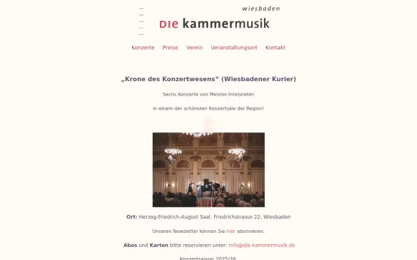 www.die-kammermusik.de