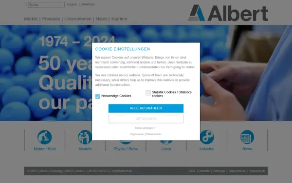 www.albert.de