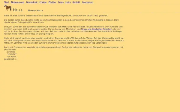 haflingerstute-hella.de