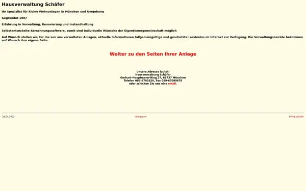 hausverwaltung-schaefer.de