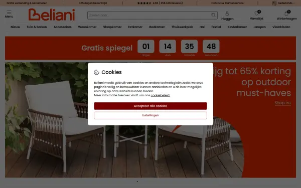 www.beliani.nl