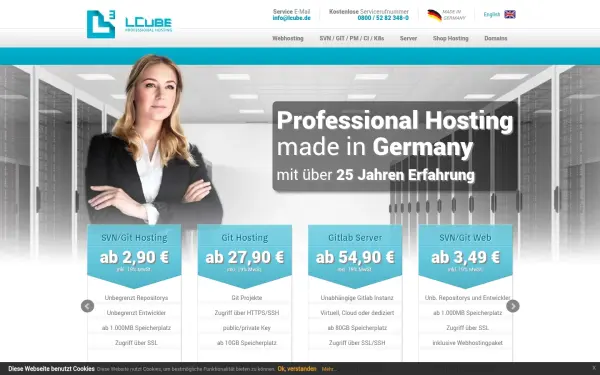 www.lcube-webhosting.de