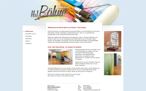 malermeister-boehne.de