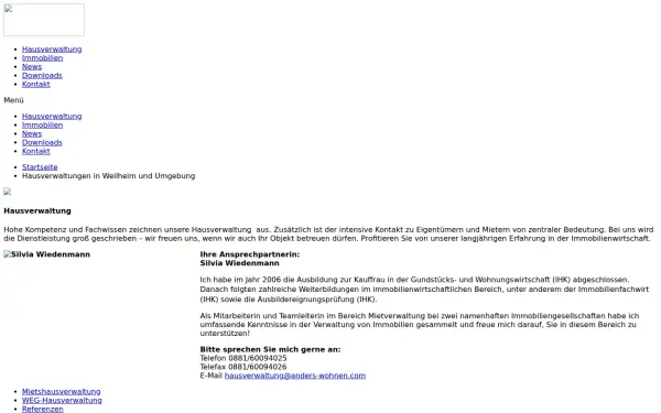 hausverwaltung-weilheim.de