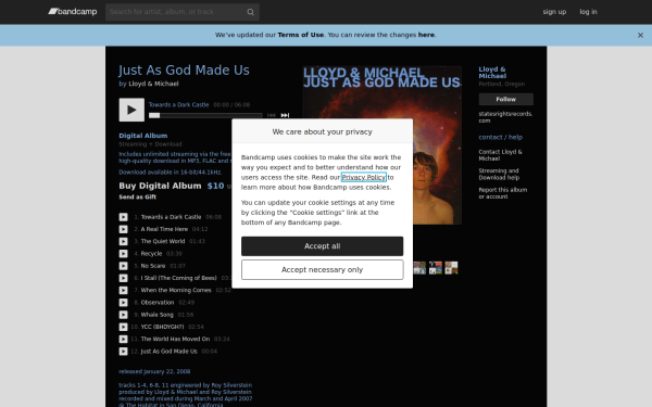 lloydandmichael.bandcamp.com