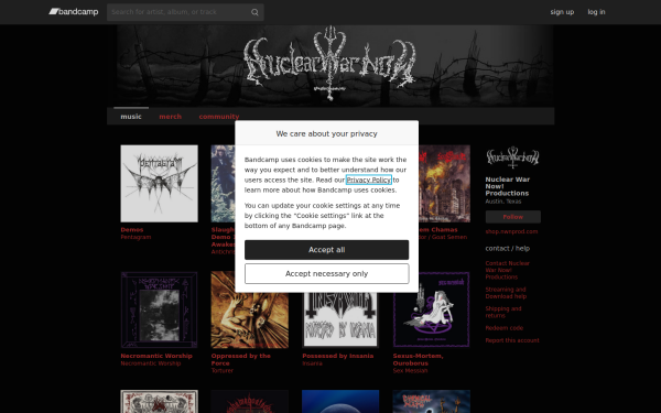 nuclearwarnowproductions.bandcamp.com