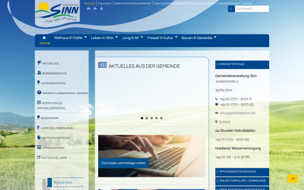 www.gemeindesinn.de