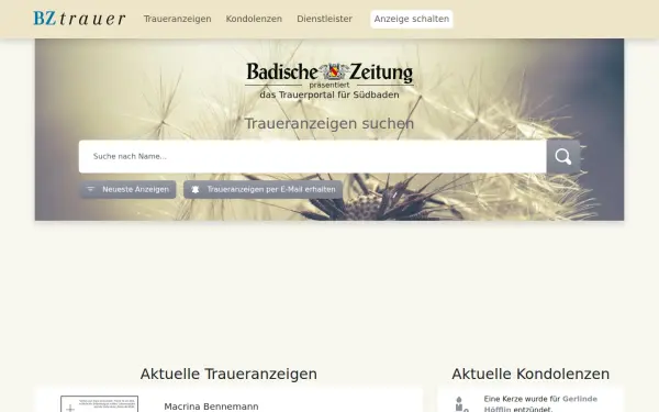 bztrauer.de