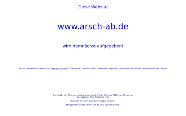 arsch-ab.de