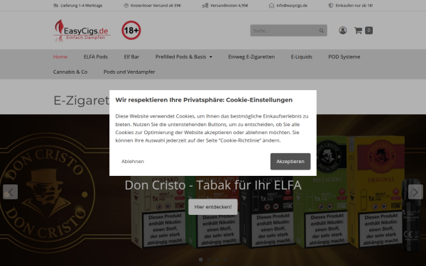 www.easycigs.de