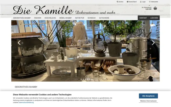 www.diekamille.de