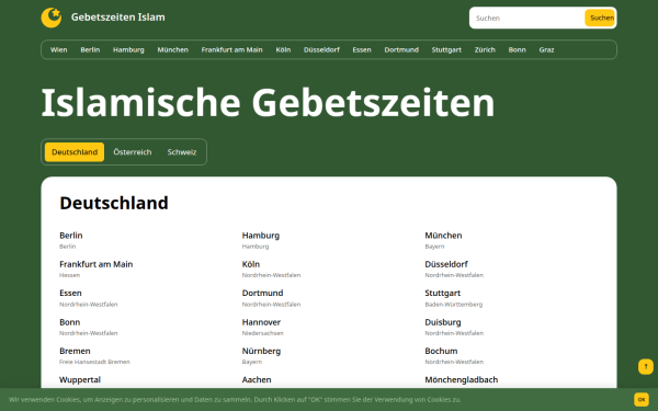 gebetszeiten-islam.com