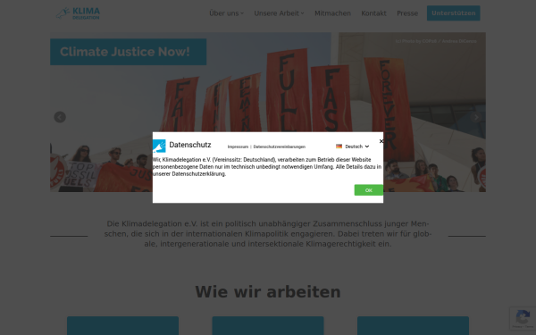 klimadelegation.de