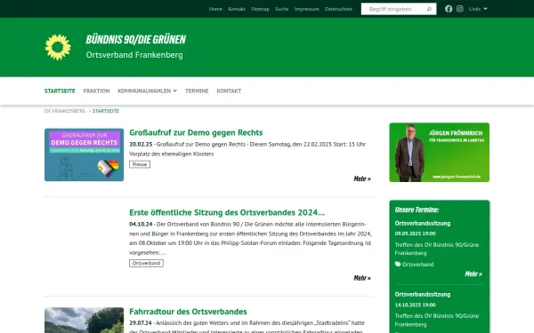 www.gruene-frankenberg.de