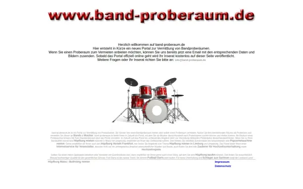 band-proberaum.de